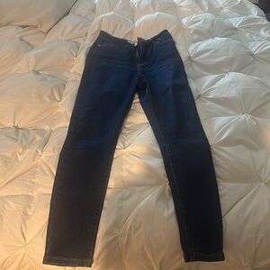 Chipre High Waisted Dark Blue jeans